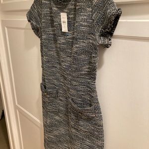 Loft Tweed Dress w/pockets